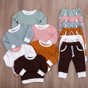 Clothes Tops+Pants Girls Kids Boy