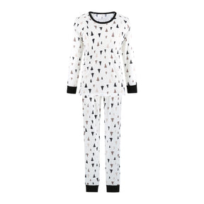 Christmas Tree Family Wear Pajamas Print