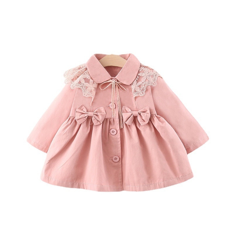 Girls Outerwear Western Style Spring And Autumn Clothes