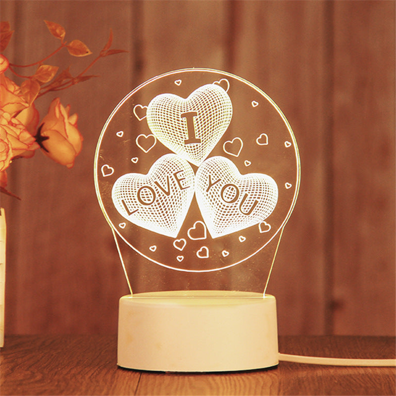 Creative 3d night light