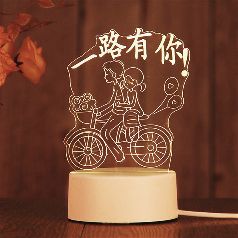 Creative 3d night light